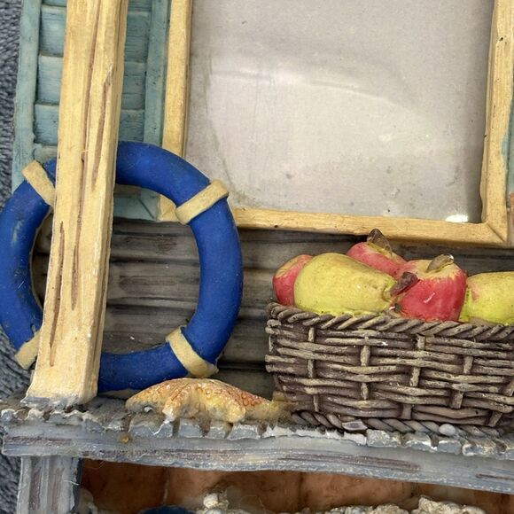 Vintage Seaside Shack Double Picture Picture Frame - Picture 3 of 9
